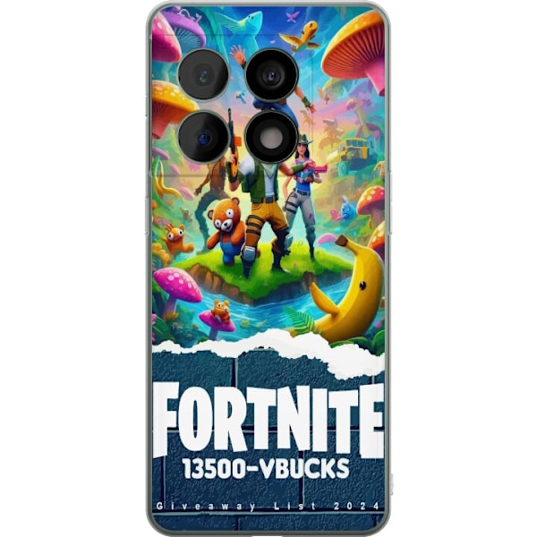 OnePlus 10 Pro Gjennomsiktig deksel Fortnite