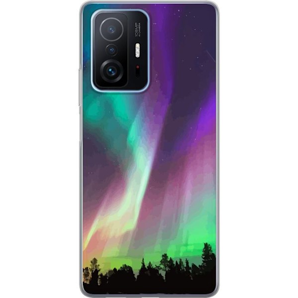 Xiaomi 11T Pro Gennemsigtig cover Nordlys