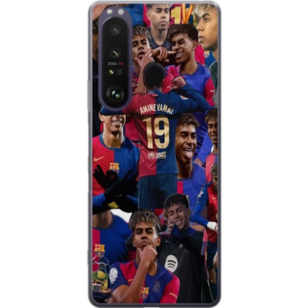 Sony Xperia 1 III Läpinäkyvä kuori Lamine Yamal mobiilikotelo jalkapallofaneille
