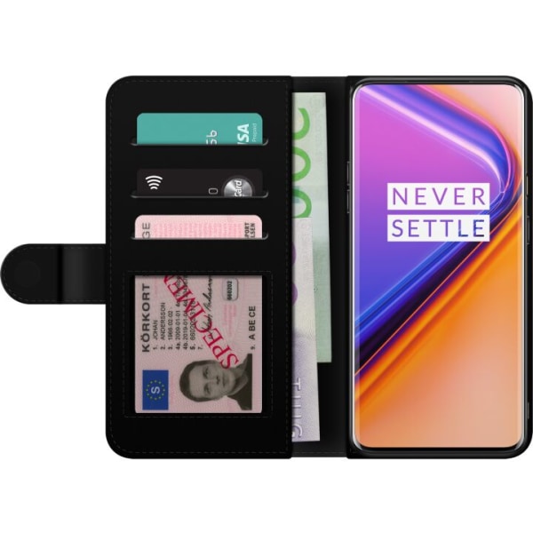 OnePlus 7 Pro Tegnebogsetui Farverige poter