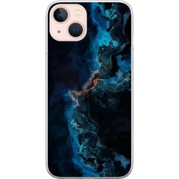 Kompatibel Mobilcover til Apple iPhone 13 Galakse Marmor