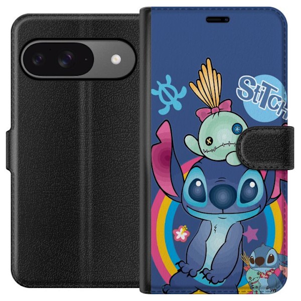 Google Pixel 9 Tegnebogsetui Stitch og ven