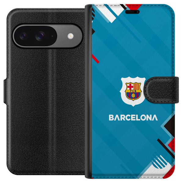 Google Pixel 9 Tegnebogsetui FC Barcelona