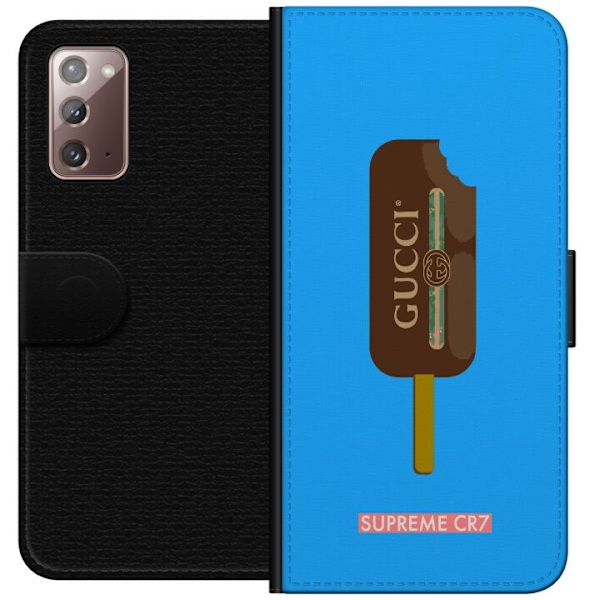 Samsung Galaxy Note20 Lommeboketui Gucci Glass