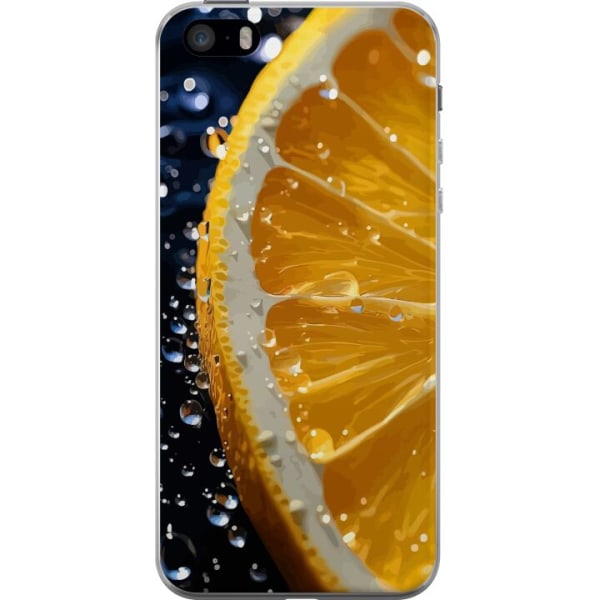 Apple iPhone SE (2016) Gennemsigtig cover Appelsin