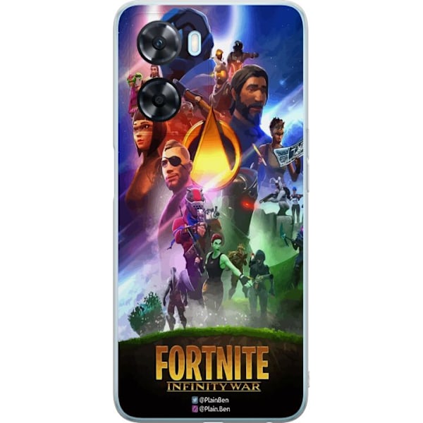 OnePlus Nord N20 SE Gjennomsiktig deksel Fortnite