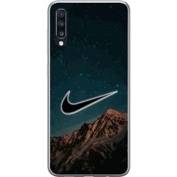 Samsung Galaxy A70 Gennemsigtig cover Nike