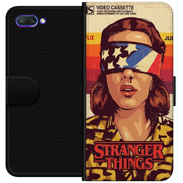 Honor 10 Lompakkokotelo Stranger Things VHS