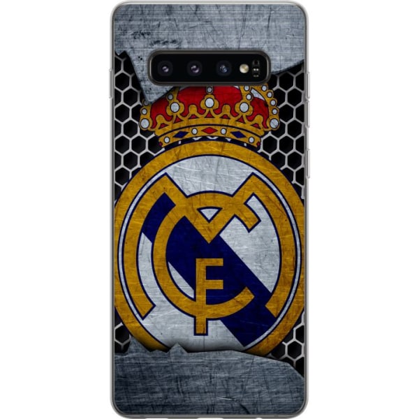 Samsung Galaxy S10 Genomskinligt Skal Real Madrid CF