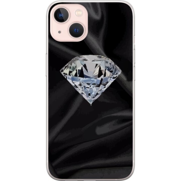 Apple iPhone 13 Gjennomsiktig deksel Silke Diamant