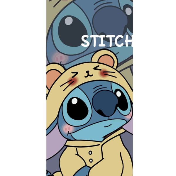 Kompatibel Tegnebogsetui til Apple iPhone 13 Pro Stitch med surfbræt sød blå alien Disney