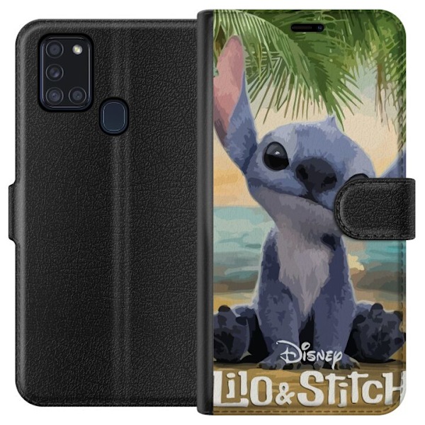 Samsung Galaxy A21s Lompakkokotelo Rakastava – Sydämin & Ka