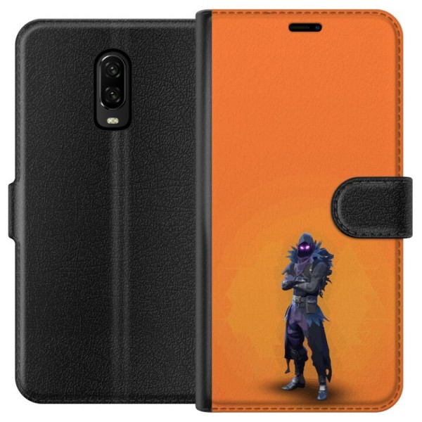 OnePlus 6T Lommeboketui Fortnite - Raven