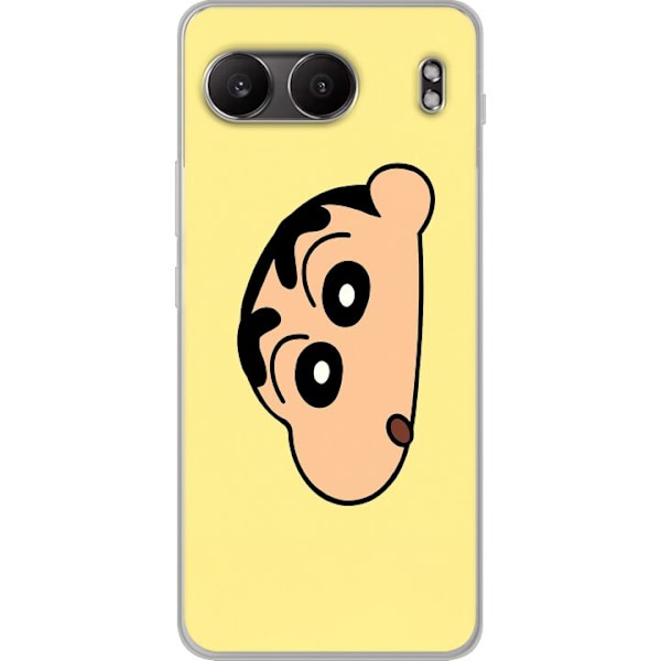 OnePlus Nord 4 Läpinäkyvä kuori Peeking Shinchan