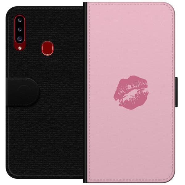 Kompatibel Tegnebogsetui til Samsung Galaxy A20s Kys