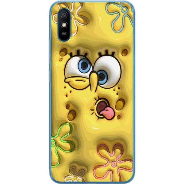 Kompatibelt Mobilskal till Xiaomi Redmi 9A SpongeBob