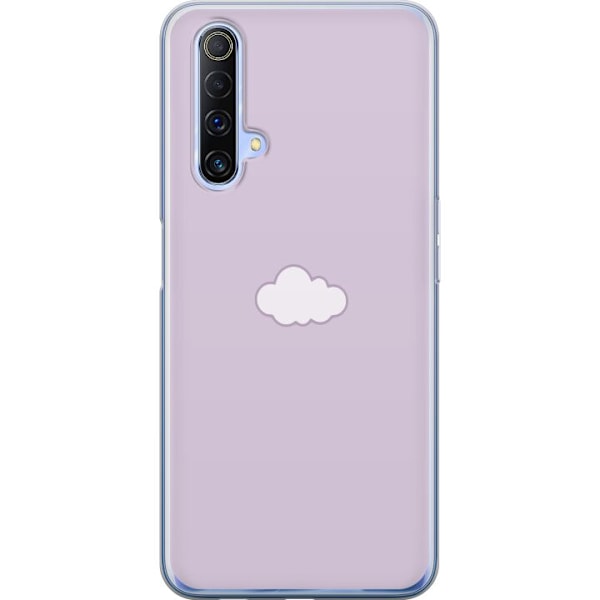Realme X50 5G Gennemsigtig cover Lilla Sky - minimalistisk sky