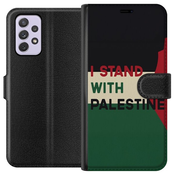 Samsung Galaxy A52s 5G Plånboksfodral Stand with Palestine