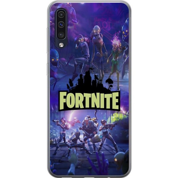 Samsung Galaxy A50 Genomskinligt Skal Fortnite