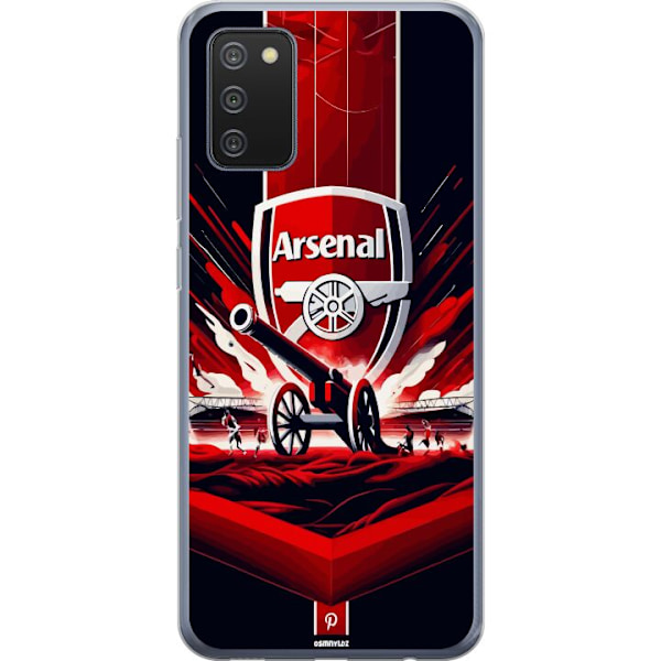 Samsung Galaxy A02s Gennemsigtig cover Arsenal