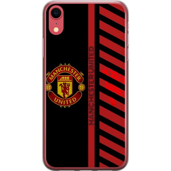 Apple iPhone XR Gennemsigtig cover Manchester United