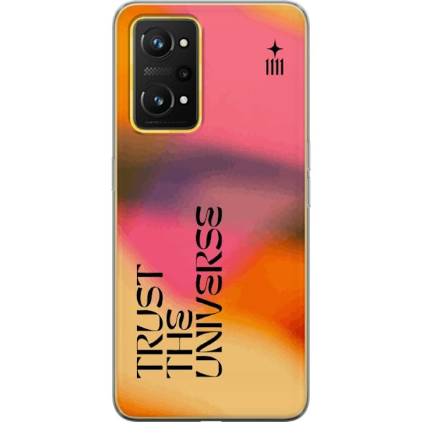 Realme GT Neo 3T Gennemsigtig cover Tro på Universet