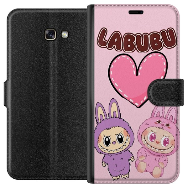 Samsung Galaxy A3 (2017) Tegnebogsetui Labubu Pink Monster