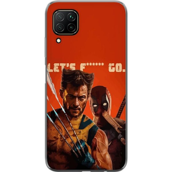 Huawei P40 lite Gjennomsiktig deksel Deadpool & Wolverine