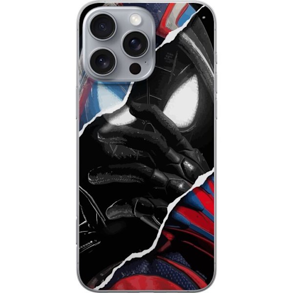 Apple iPhone 16 Pro Max Gjennomsiktig deksel Spider Man