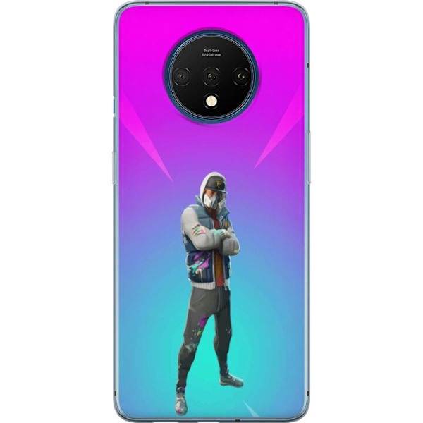 OnePlus 7T Genomskinligt Skal black knight fortnite