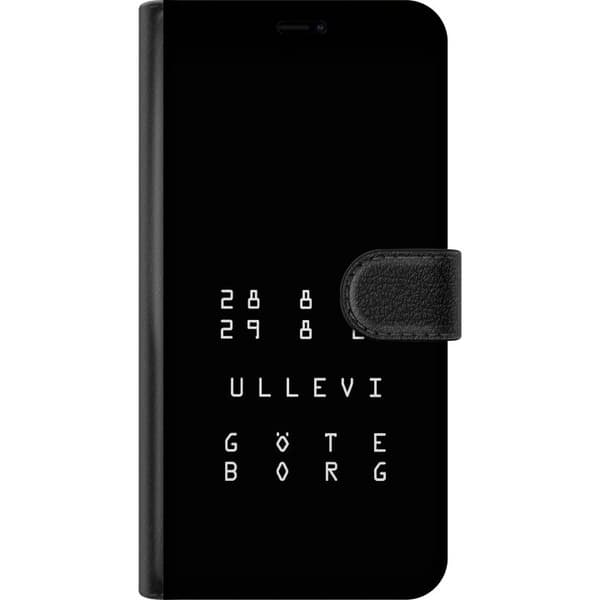 Kompatibel Tegnebogsetui til Apple iPhone XS Ullevi Göteborg 2026 hvid