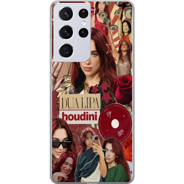 Samsung Galaxy S21 Ultra 5G Läpinäkyvä kuori Dua Lipa – Fashion & Style Edit