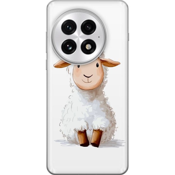OnePlus 13 Läpinäkyvä kuori Suloinen Lammas - lasten ja vau