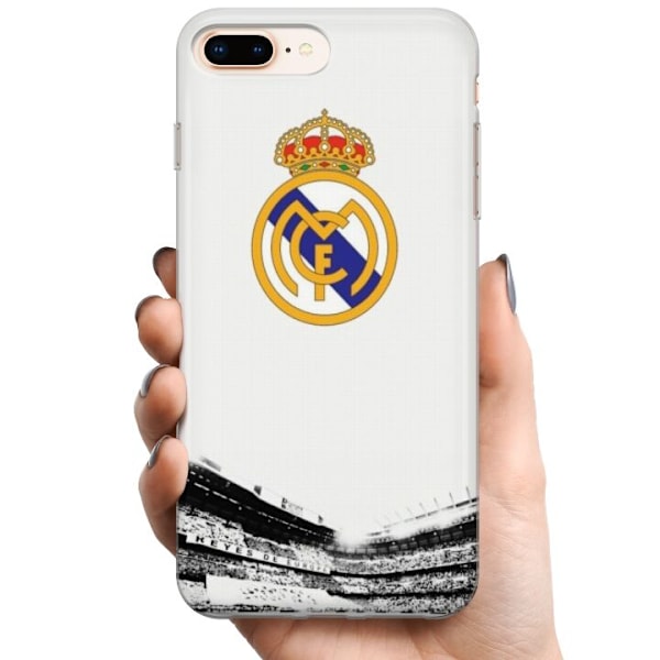 Kompatibelt Mobildeksel til Apple iPhone 8 Plus Real Madrid CF