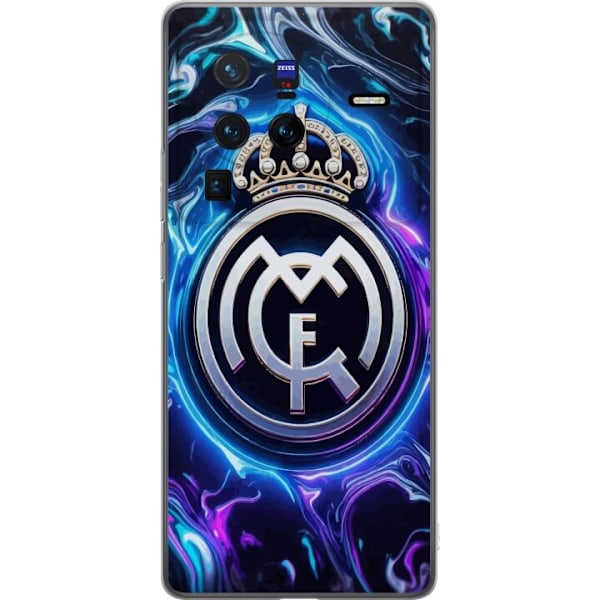 vivo X80 Pro Gjennomsiktig deksel Real Madrid