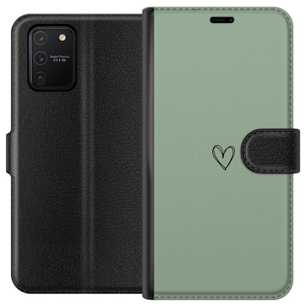 Samsung Galaxy S10 Lite Tegnebogsetui Hjerte