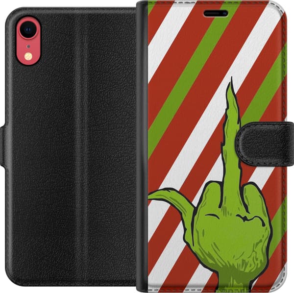 Kompatibelt Lommeboketui til Apple iPhone XR Grinch