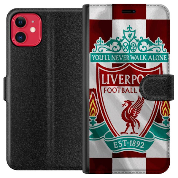 Apple iPhone 11 Lompakkokotelo Liverpool FC