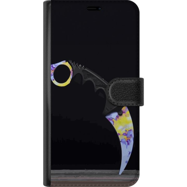 Samsung Galaxy A52s 5G Plånboksfodral Karambit / Butterfly /