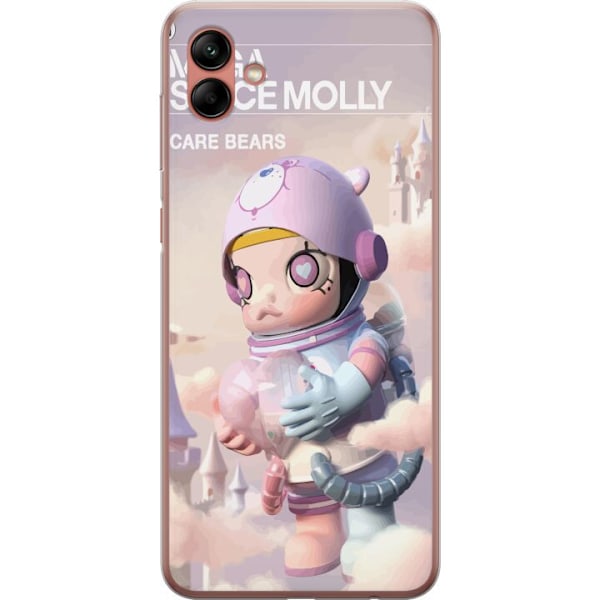 Samsung Galaxy A04 Läpinäkyvä kuori Mega Space Molly Care B