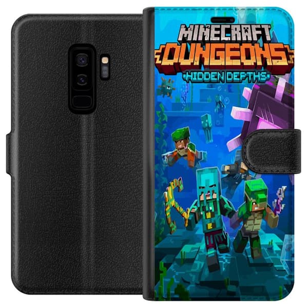 Kompatibelt Lommeboketui til Samsung Galaxy S9+ Minecraft