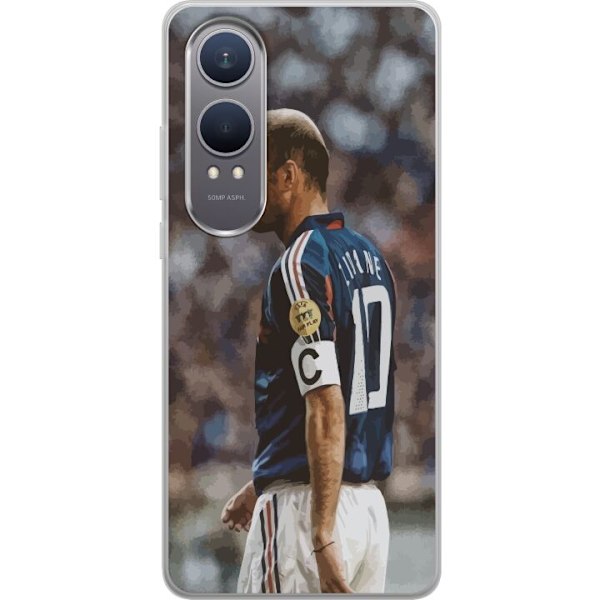 OnePlus Nord CE4 Lite Gennemsigtig cover Zinedine Zidane (Fran