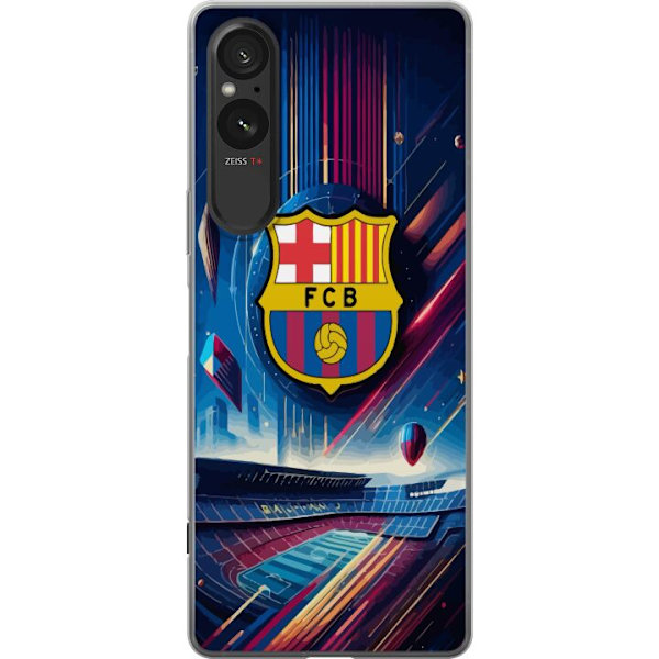 Sony Xperia 5 V Läpinäkyvä kuori FC Barcelona