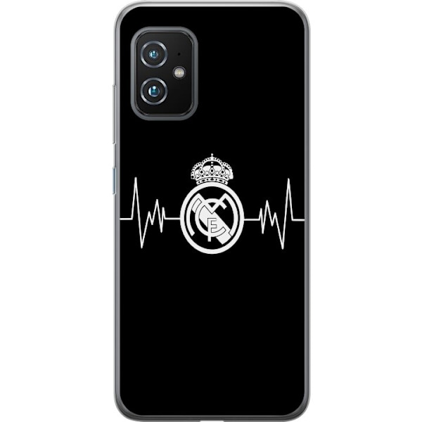 Asus Zenfone 8 Gjennomsiktig deksel Real Madrid CF