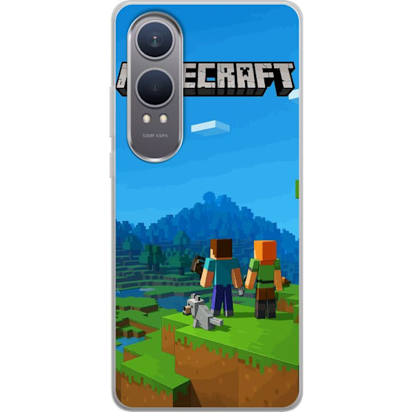 OnePlus Nord CE4 Lite Läpinäkyvä kuori Minecraft Key Art