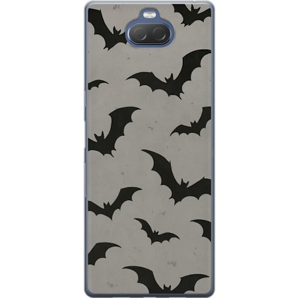 Sony Xperia 10 Plus Läpinäkyvä kuori Flutterprint