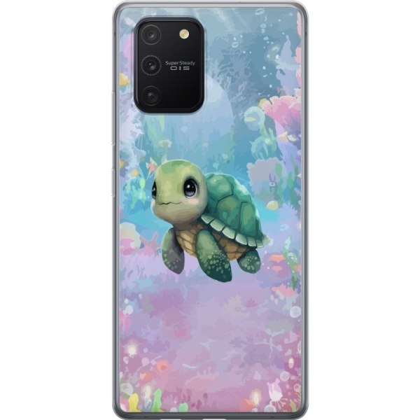 Samsung Galaxy S10 Lite Gennemsigtig cover Skildpadde