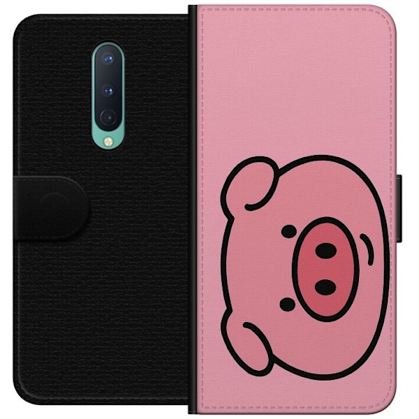 OnePlus 8 Lompakkokotelo Kawaii Piggy