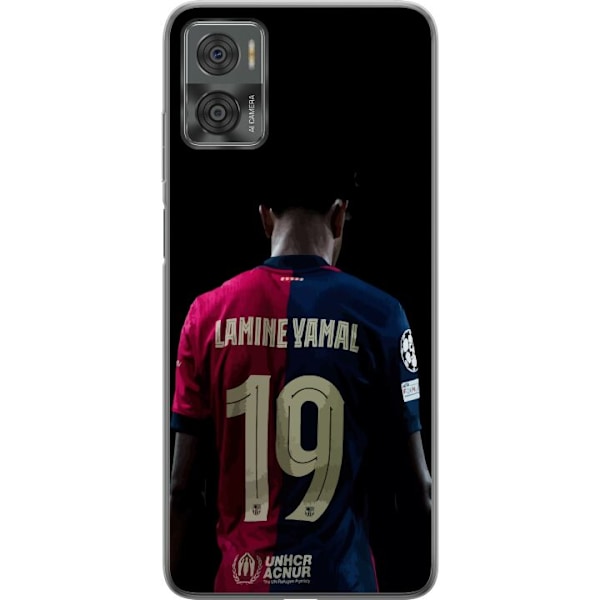 Motorola Moto E22i Gennemsigtig cover Lamine Yamal