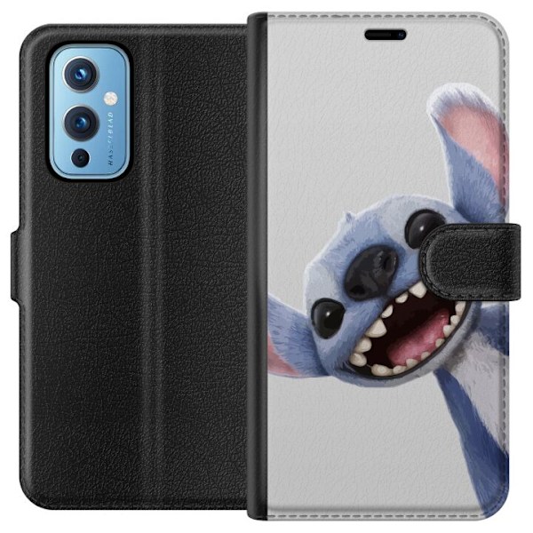 OnePlus 9 Plånboksfodral Stitch i Fart – Kawaii Design för Fans & Barn